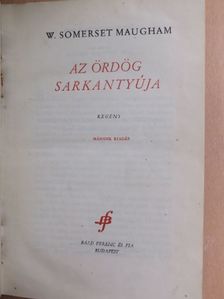 W. Somerset Maugham - Az ördög sarkantyúja [antikvár]