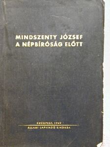 Mindszenty József a népbíróság előtt [antikvár]