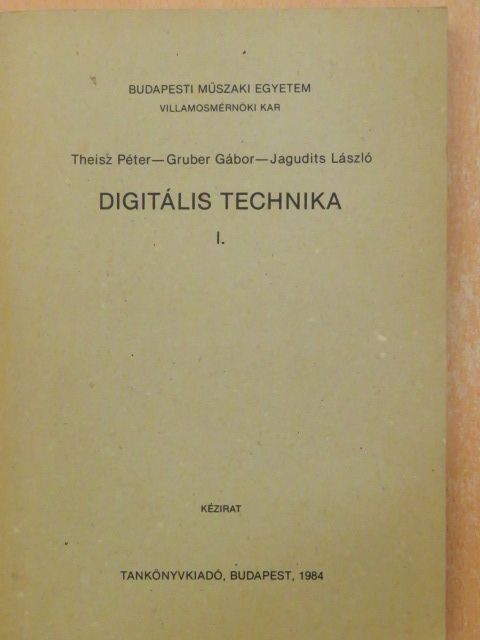 Gruber Gábor - Digitális technika I. [antikvár]