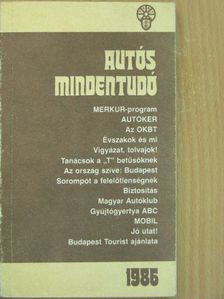 Csúri István - Autós mindentudó 1986 [antikvár]