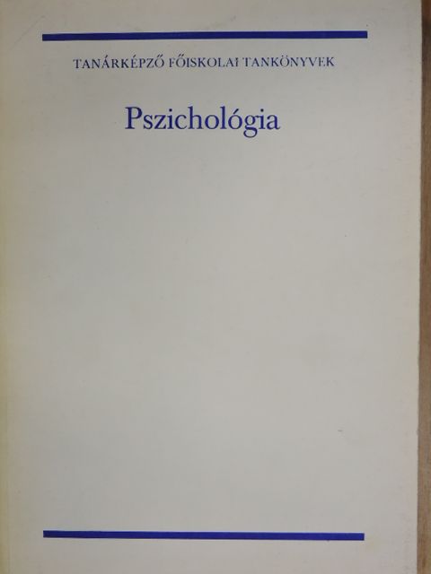 Dr. Balogh Katalin - Pszichológia [antikvár]