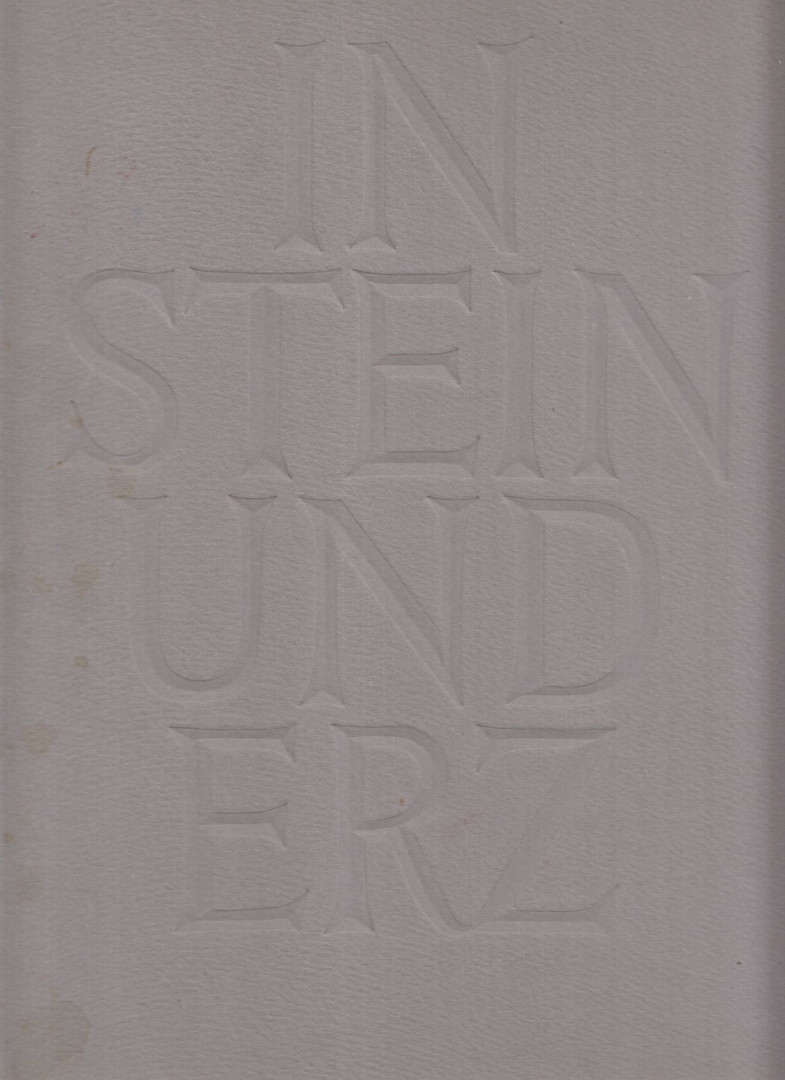 Behne, Adolf - In Stein und Erz [antikvár]
