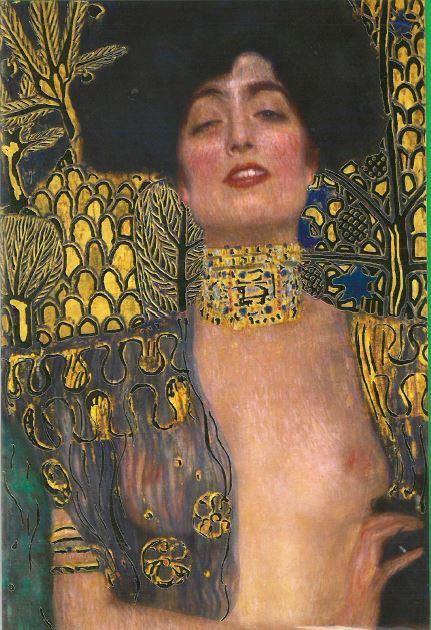 Pannónia Nyomda Zrt. - Gustav Klimt képeslap - Judith I. 1901