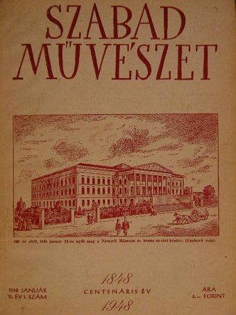 Lukács György - Szabad Művészet 1948. január-december [antikvár]