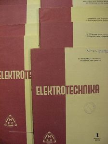 Dr. Magyar Péter - Elektrotechnika 1978. (nem teljes évfolyam) [antikvár]