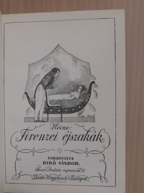 Henrik Heine - Firenzei éjszakák [antikvár]