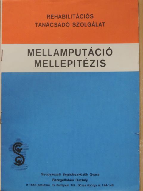 Dr. Plesa István - Mellamputáció-Mellepitézis [antikvár]