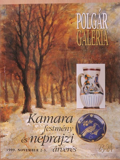 23. Kamara festmény/24. Néprajzi árverés [antikvár]