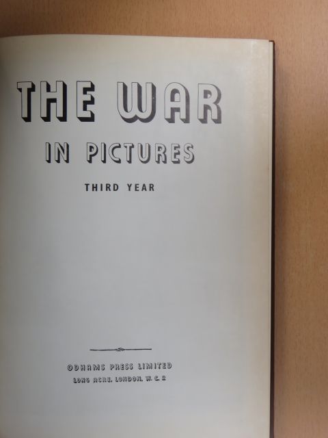 The War in Pictures III. [antikvár]