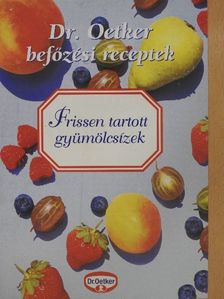Frissen tartott gyümölcsízek [antikvár]