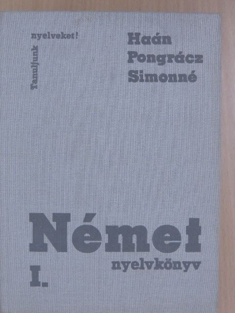 Dr. Haán György - Német nyelvkönyv I. [antikvár]