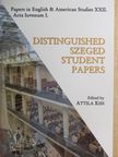 Balogh Erzsébet - Distinguished Szeged Student Papers [antikvár]