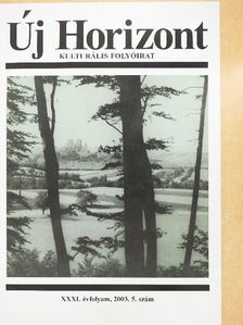 Barabás Zoltán - Új Horizont 2003/5. [antikvár]