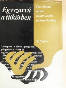 Cezar Baltag - Egyszarvú a tükörben [antikvár]