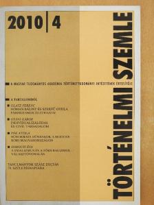 Glatz Ferenc - Történelmi Szemle 2010/4. [antikvár]