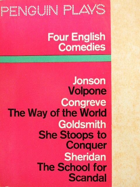 Ben Jonson - Four English Comedies of the 17th and 18th Centuries [antikvár]