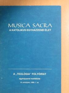 Ábrahám István - Musica Sacra - A katolikus egyházzenei élet 1989/1. [antikvár]