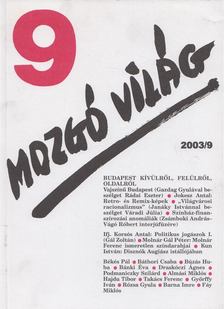 P. Szűcs Julianna - Mozgó Világ 2003/9. [antikvár]