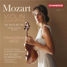 MOZART - VIOLIN CONCERTOS KV 216 & KV 218 CD FRANCESCA DEGO