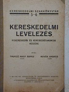 Novák András - Kereskedelmi levelezés [antikvár]