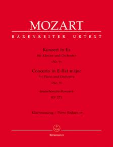 MOZART, W,A, - KONZERT IN ES FÜR KLAVIER UND ORCHESTER NR.9 KV 271 KLAVIERAUSZUG URTEXT