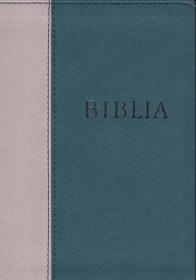 BIBLIA (REVIDEÁLT ÚJ FORDÍTÁS, PUHA TÁBLÁS, VARROTT, ZÖLD)