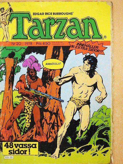 Edgar Rice Burroughs - Tarzan 1978/20 [antikvár]