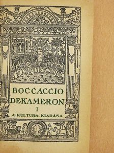 Giovanni Boccaccio - Dekameron I-V. [antikvár]