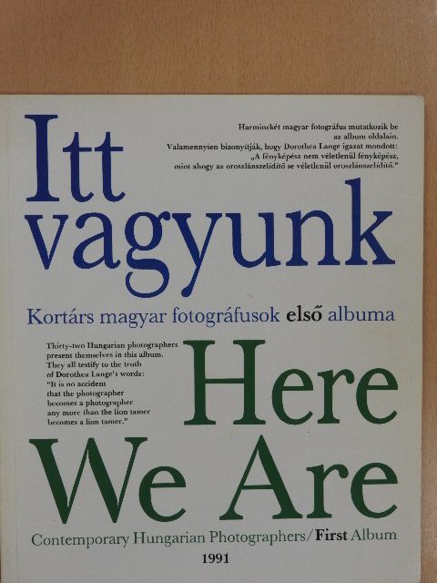 Itt vagyunk [antikvár]