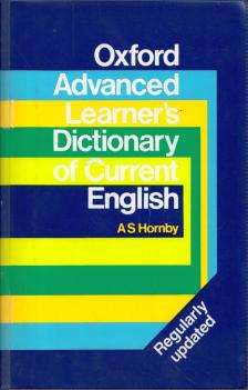 HORNBY, A S - Oxford Advanced Learner's Dictionary of Current English [antikvár]