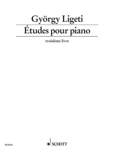 Ligeti György - ÉTUDES POUR PIANO TROISIEME LIVRE, CAHIER I