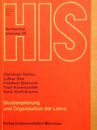 Christoph Oehler - Studienplanung und Organisation der Lehre [antikvár]