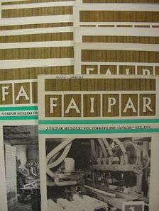 Faipar 1980. (nem teljes évfolyam) [antikvár]