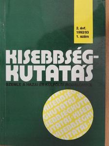 Alexander Ritter - Kisebbségkutatás 1992-93/1. [antikvár]