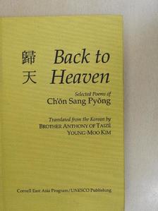 Ch'on Sang Pyong - Back to Heaven [antikvár]