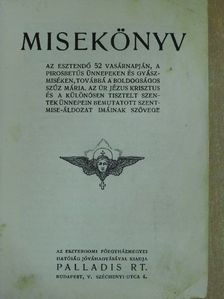 Misekönyv [antikvár]