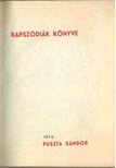 PUSZTA SÁNDOR - Rapszódiák könyve [antikvár]