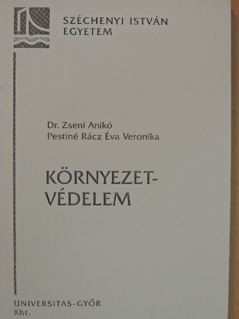 Dr. Zseni Anikó - Környezetvédelem [antikvár]