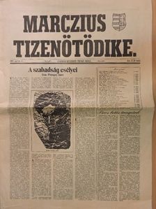 Ágh Attila - Marczius tizenötödike [antikvár]