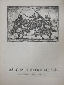Rákóczi emlékkiállítás [antikvár]