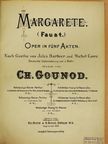 Ch. Gounod - Margarete (Faust) [antikvár]