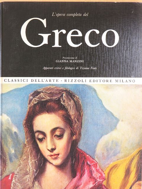 Gianna Manzini - L'opera completa del Greco [antikvár]