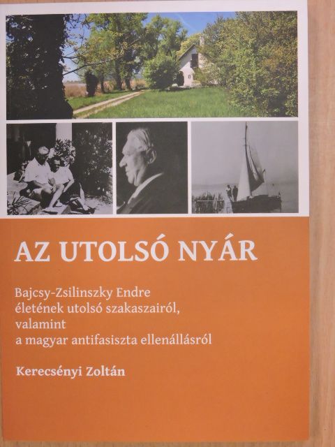 Kerecsényi Zoltán - Az utolsó nyár [antikvár]