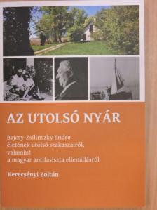 Kerecsényi Zoltán - Az utolsó nyár [antikvár]
