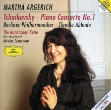 Tchaikovsky - PIANO CONCERTO NO.1, NUTCRACKER-SUITE (2 PIANOS VERSION) CD ARGERICH, ABBAD