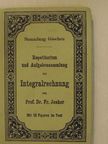 Prof. Dr. Fr. Junker - Repetitorium und Aufgabensammlung zur Integralrechnung [antikvár]