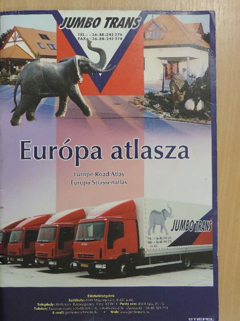 Európa atlasza [antikvár]
