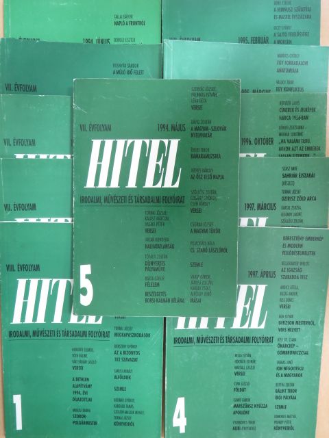 Csorba József - Hitel 1994-1997. (vegyes számok) (11db) [antikvár]