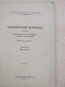 Aiszkhülosz - Világirodalmi antológia I.  [antikvár]