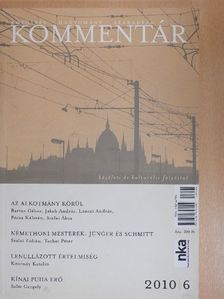 Balázs Zoltán - Kommentár 2010/6. [antikvár]